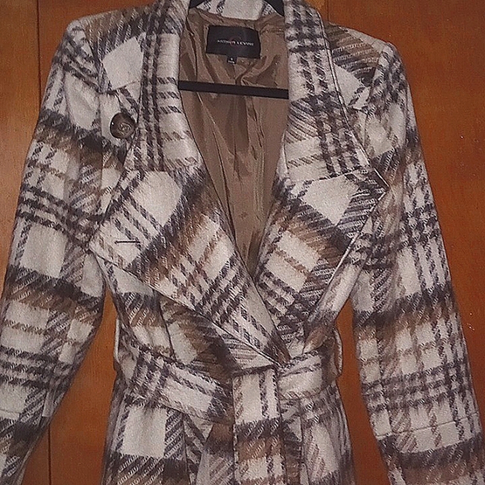 Plaid coat